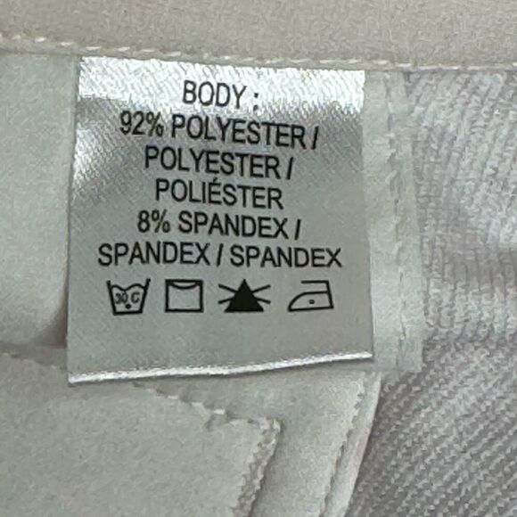 Fairway & Greene pink and white print Bermuda golf shorts size 10 - Picture 15 of 15